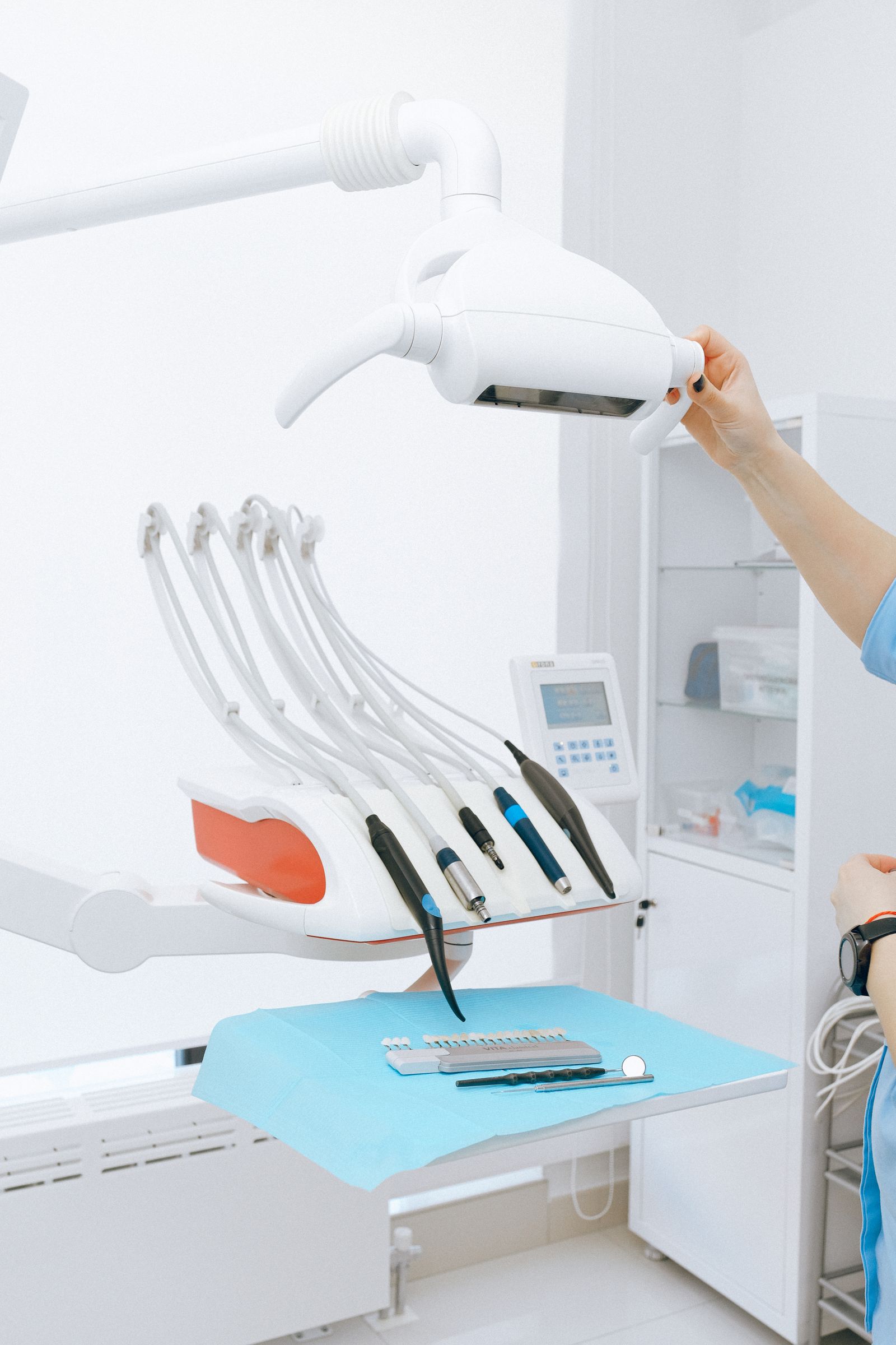 Modern, bright treatment room at a Ceres Dental clinic