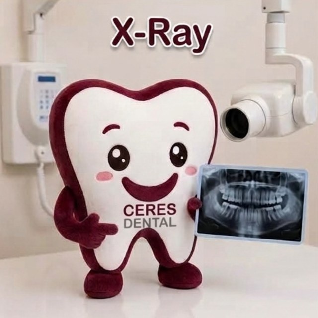 X-Ray — Ceres Dental mascot